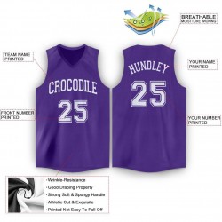 Custom Purple White V-Neck Basketball Jersey Custom Purple White V-Neck Basketball Jersey