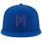 Custom Royal Royal-Red Stitched Adjustable Snapback Hat